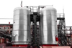 Completed storage tank lining project