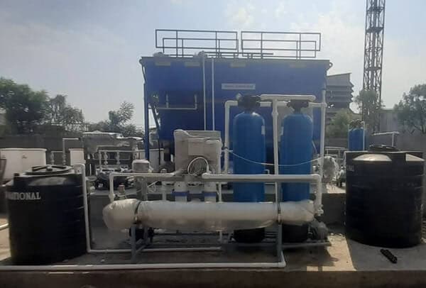 Effluent treatment plant lining project