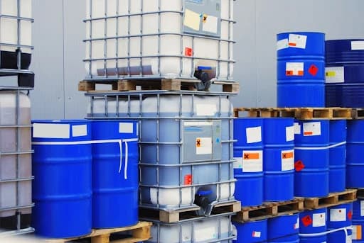 Resin mixing line