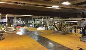 Silicate production floor